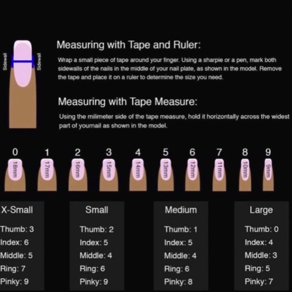 handmade acrylic press-ons - Picture 3 of 3